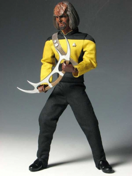 Lieutenant Commander Worf Actionfigur 1:6, Raumschiff Enterprise - Das nächste Jahrhundert, 30 cm