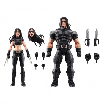 X-23 & Warpath Actionfiguren Marvel Legends, X-Force, 15 cm