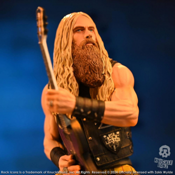 Zakk Wylde Statue 1:9 Rock Iconz, Zakk Sabbath, 22 cm