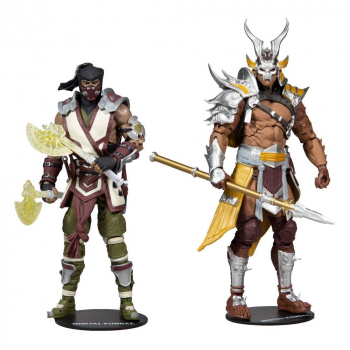 Sub-Zero & Shao Kahn Actionfiguren-Doppelpack, Mortal Kombat, 18 cm