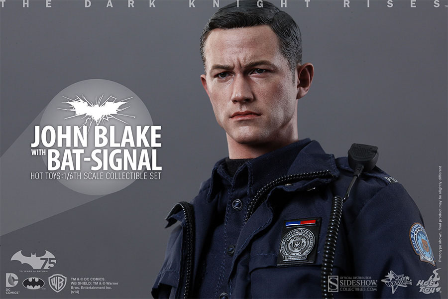 John Blake with Bat-Signal Action Figure 1/6, Movie Masterpiece, The Dark  Knight Rises, 30 cm | BlacksBricks