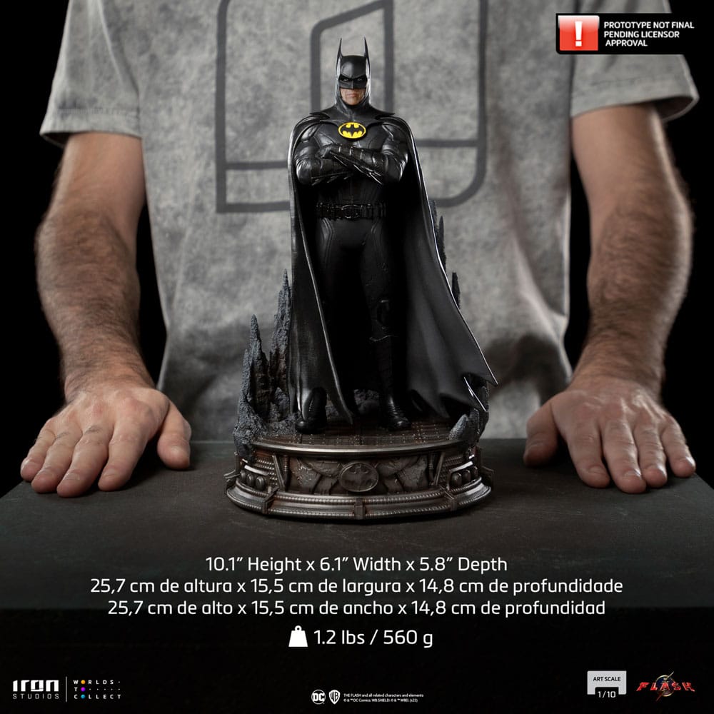 BATMAN FIGURINE DC PRIME DC COLLECTIBLES 23 CM - Kingdom Figurine