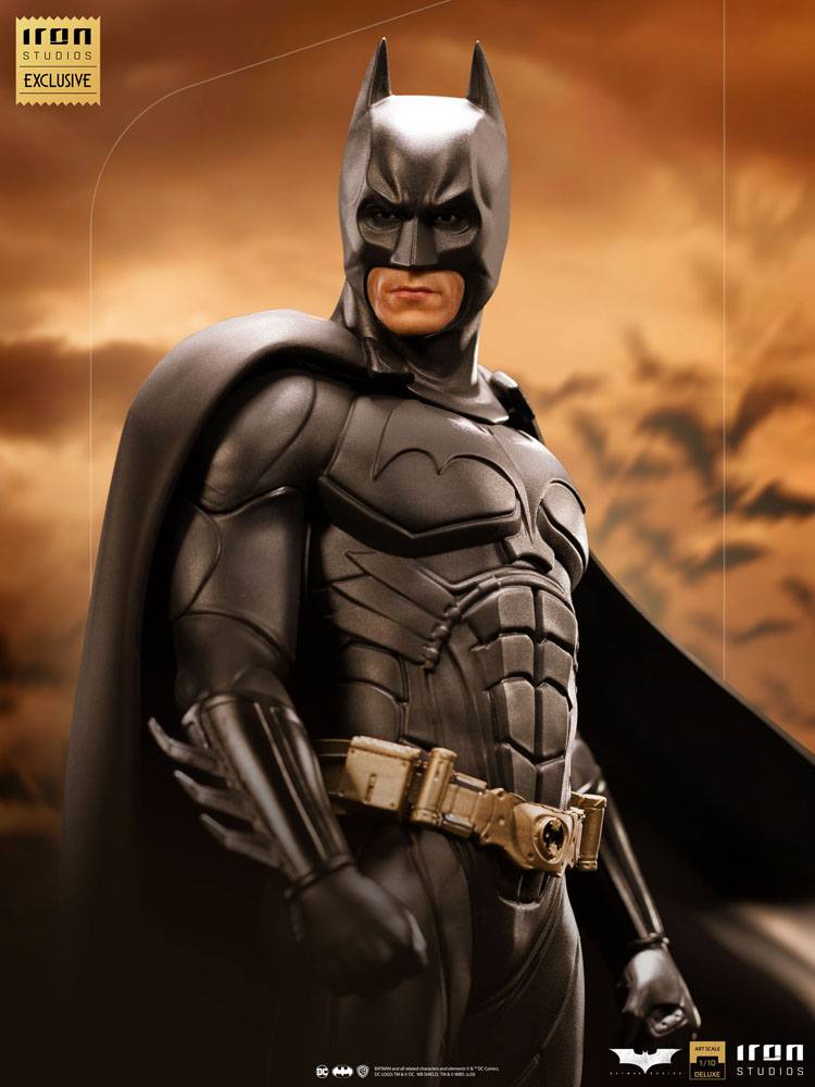 Batman Statue 1/10 Art Scale Deluxe Exclusive, Batman Begins, 31 cm |  BlacksBricks
