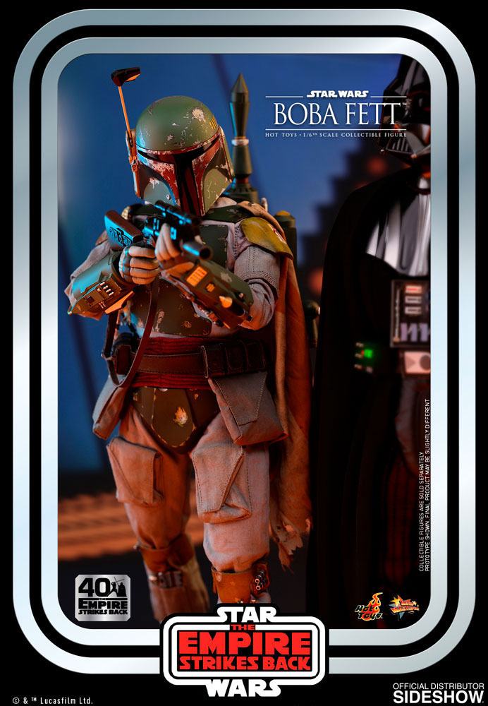 Boba Fett Action Figure 1/6 Movie Masterpiece Series, Star Wars: Episode V,  30 cm | BlacksBricks