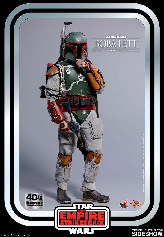 Boba Fett Action Figure 1/6 Movie Masterpiece Series, Star Wars: Episode V,  30 cm | BlacksBricks