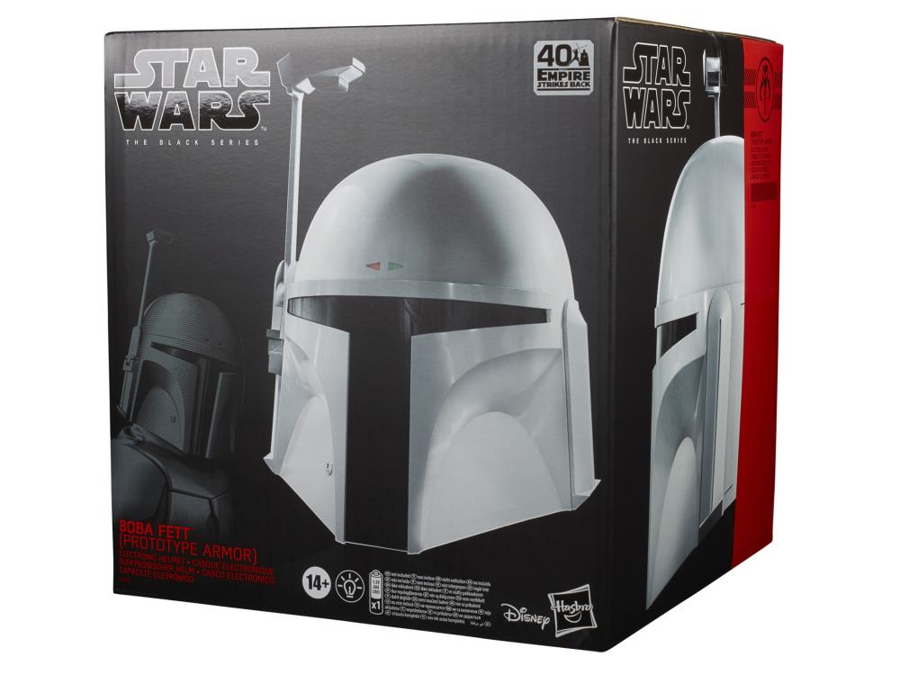 Boba Fett Prototype Armor Elektronischer Helm Black Series Star Wars Episode V Sci Fi Corner