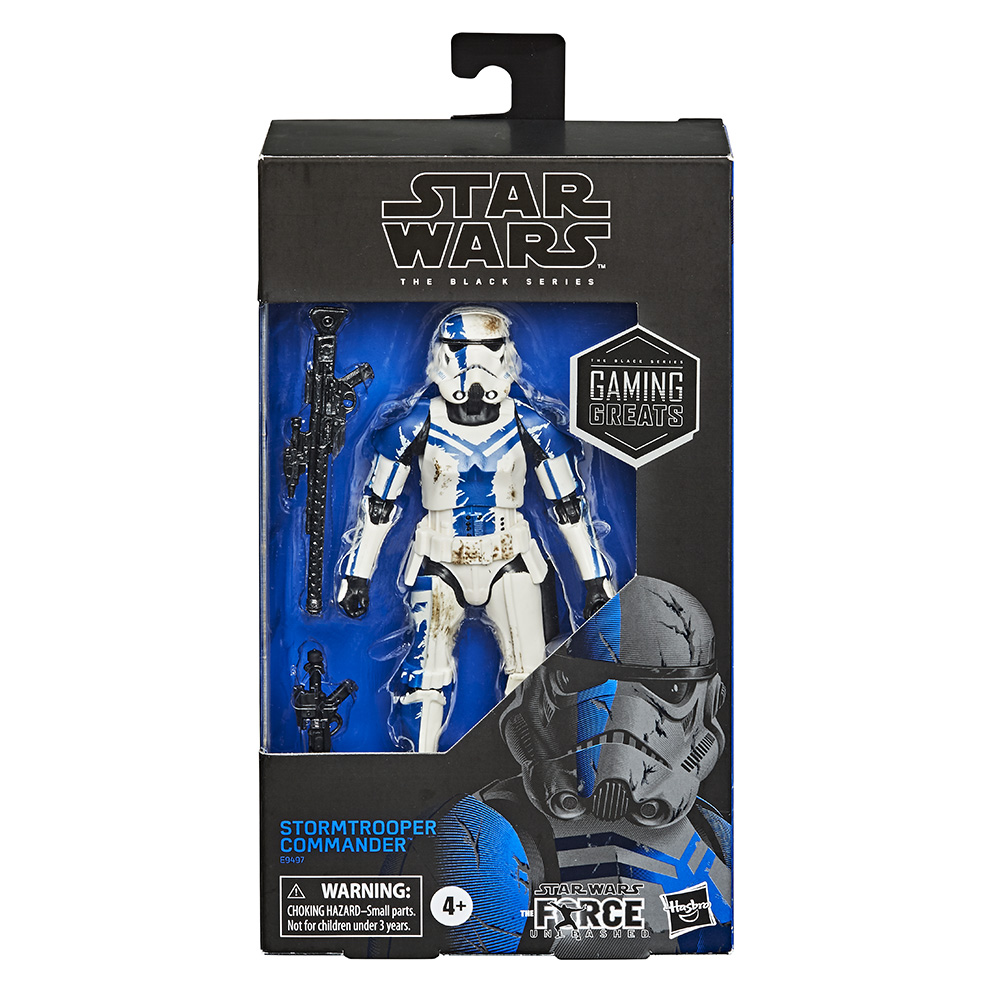 star wars the force unleashed stormtrooper commander the black series