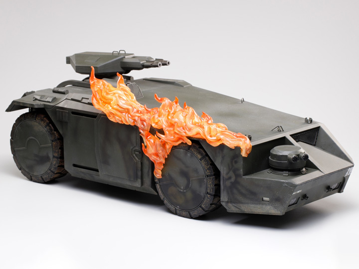 Armored Personnel Carrier Burning Ver 1 18 Previews Exclusive Aliens Colonial Marines 41 Cm Blacksbricks