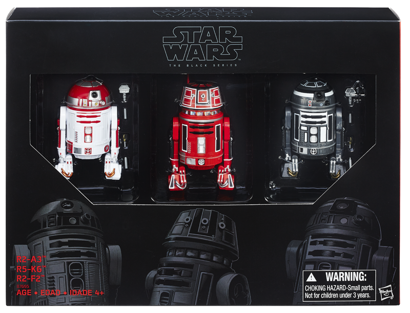 black series droid 3 pack