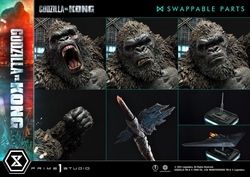 Godzilla Vs Kong Final Battle Statue Godzilla Vs Kong 80 Cm Blacksbricks