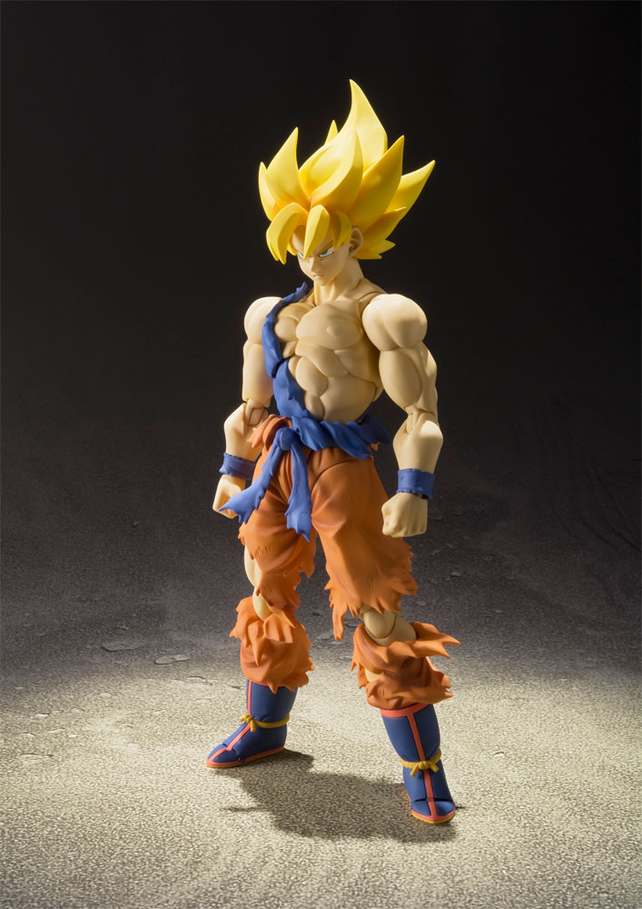 Dragon Ball Z Super Warrior Chronicles Figure Super Saiyan Son Goku Vegeta  Set