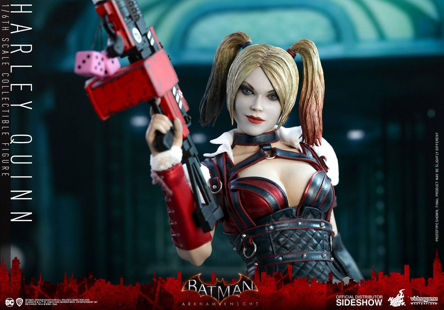 Harley Quinn Action Figure 1/6 Videogame Masterpiece Series, Batman: Arkham  Knight, 30 cm | BlacksBricks