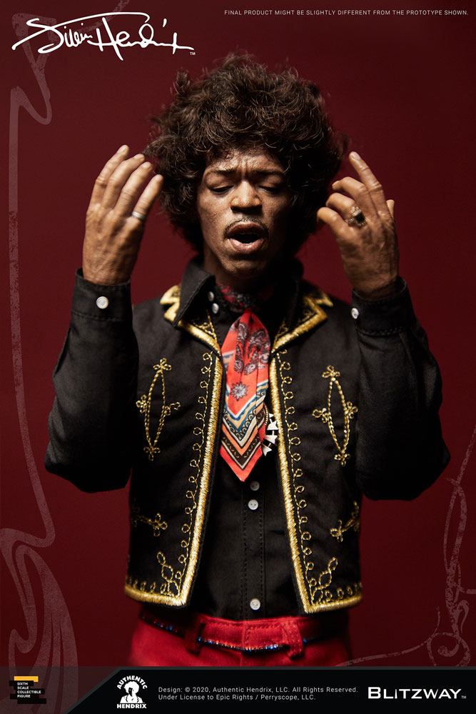 Jimi Hendrix Action Figure 1/6 Premium UMS, 31 cm | BlacksBricks