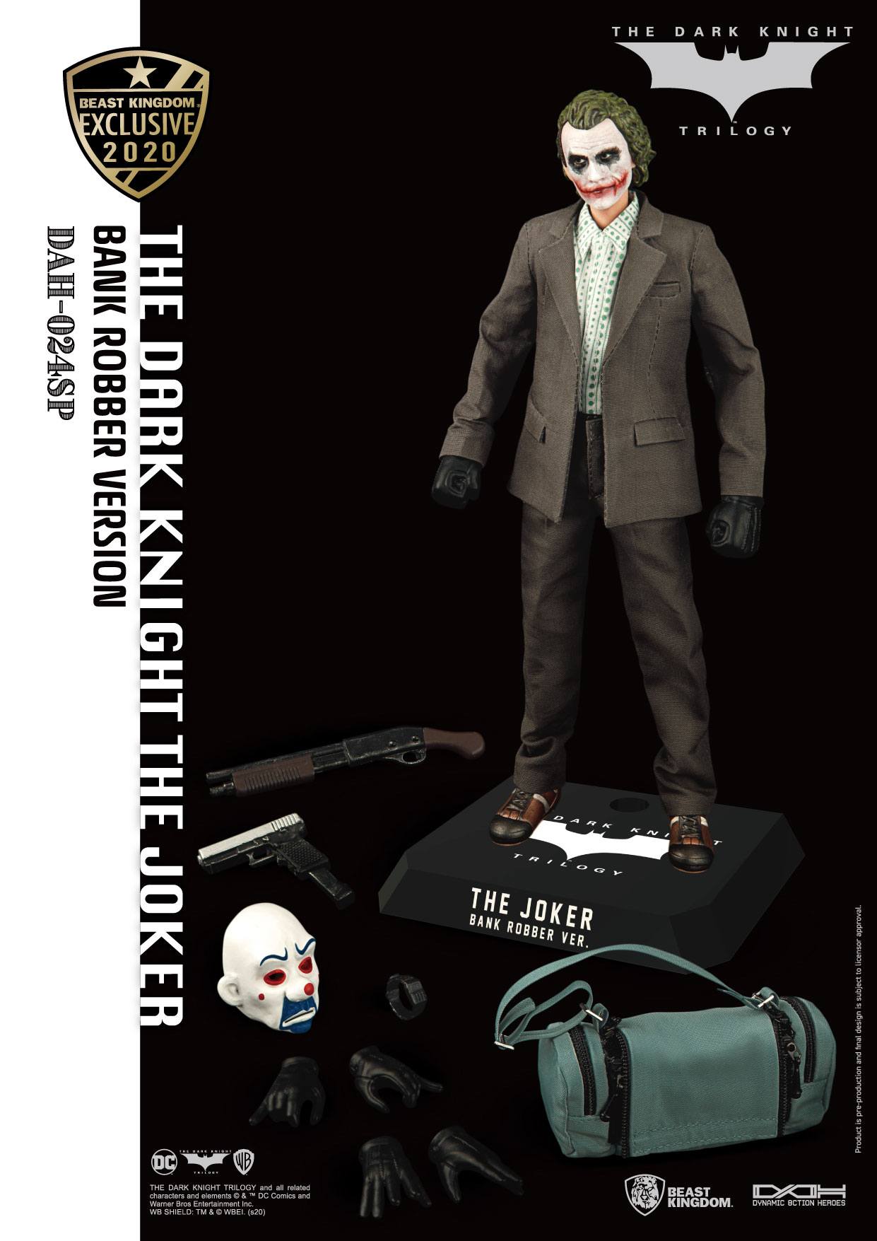 The Joker (Bank Robber Ver.) Action Figure 1/9 Dynamic 8ction