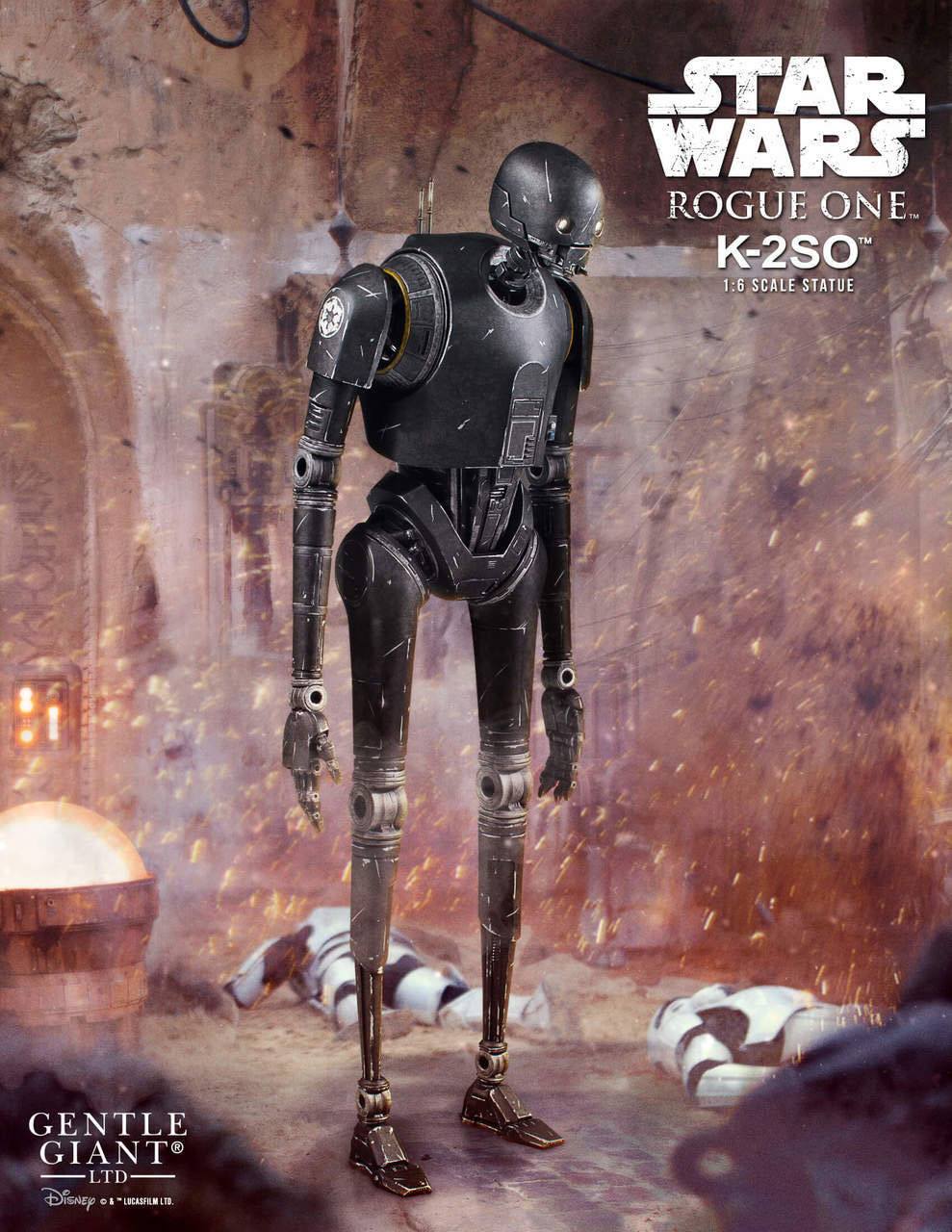 K-2SO Statue 1/6, Rogue One: A Star Wars Story, 38 cm