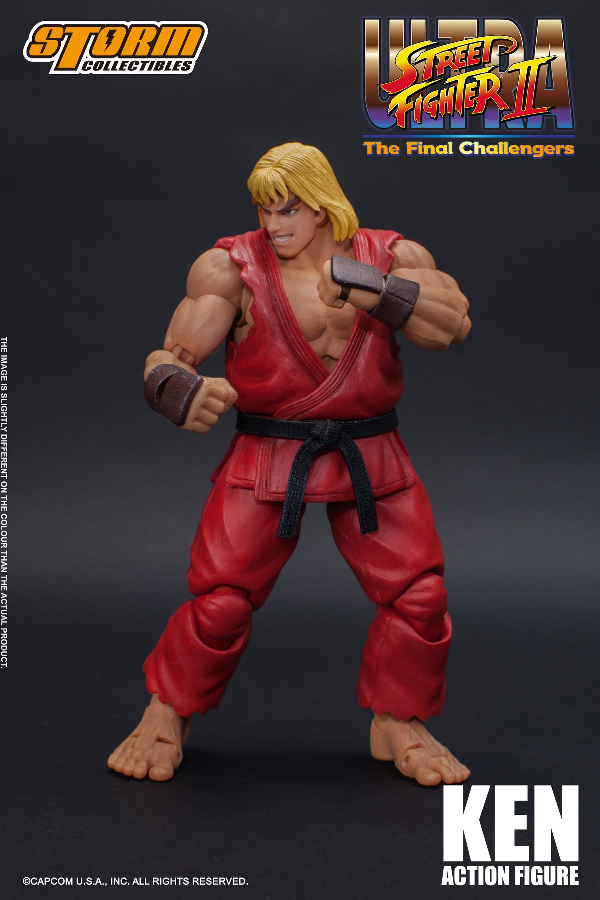 Ken Action Figure 1 12 Ultra Street Fighter Ii The Final Challengers 16 Cm Blacksbricks