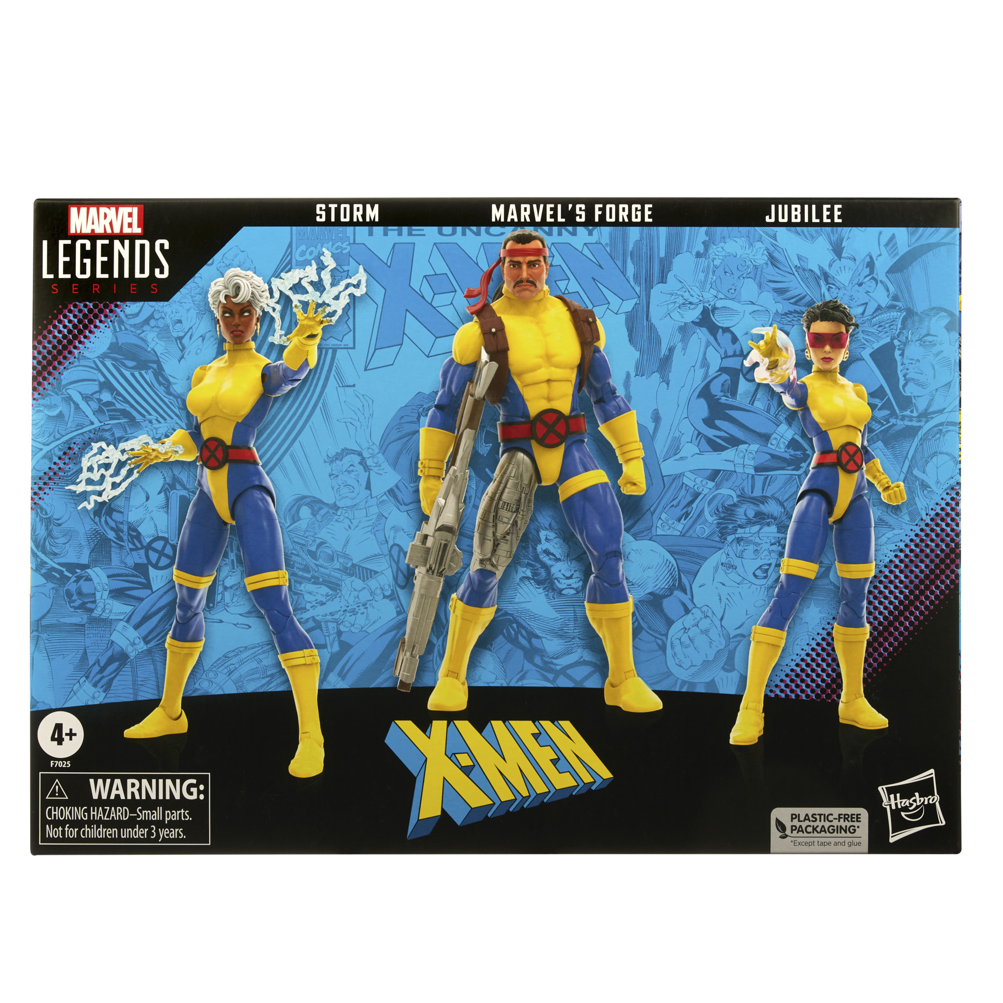 Storm, Forge & Jubilee Action Figure 3-Pack Marvel Legends, X-Men