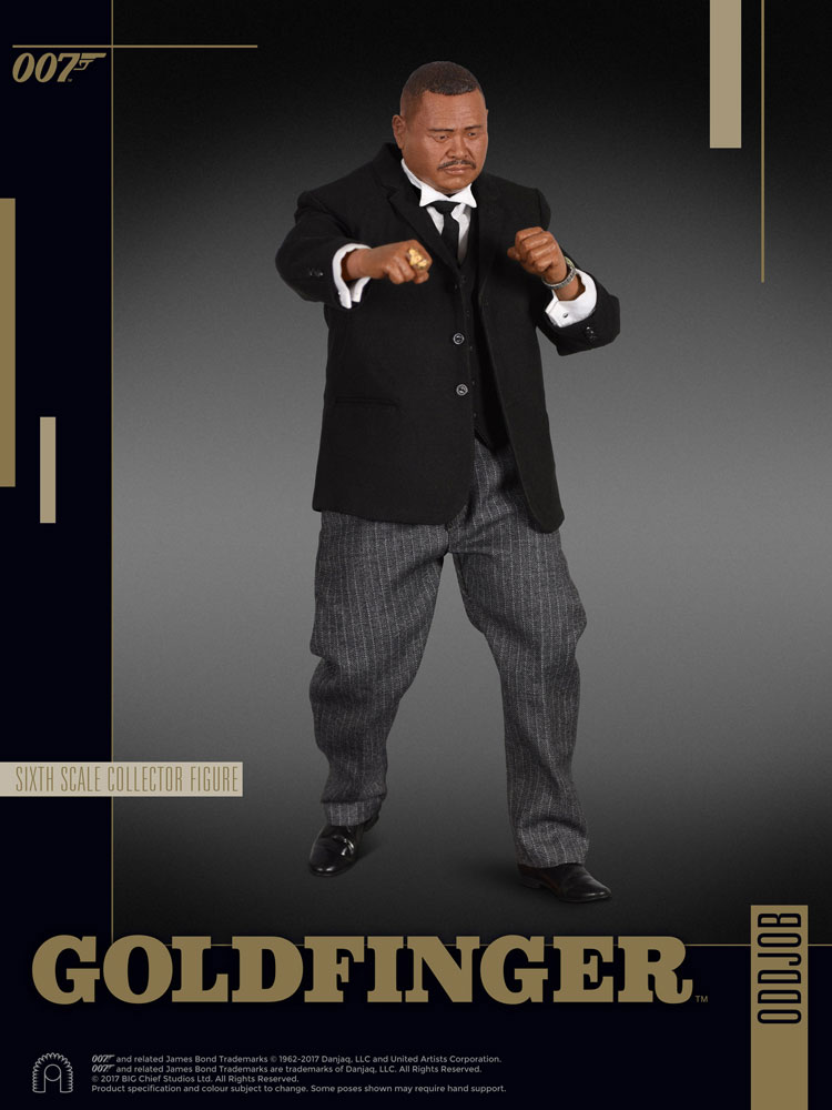 Oddjob Action Figure 1/6 Collector Figure Series, James Bond 007