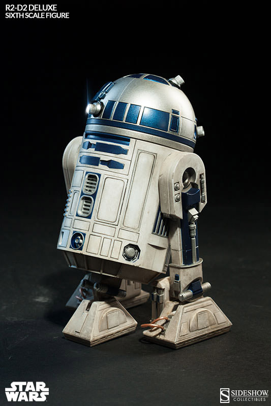 R2-D2 Action Figure 1/6 Sideshow, Star Wars, 17 cm | BlacksBricks