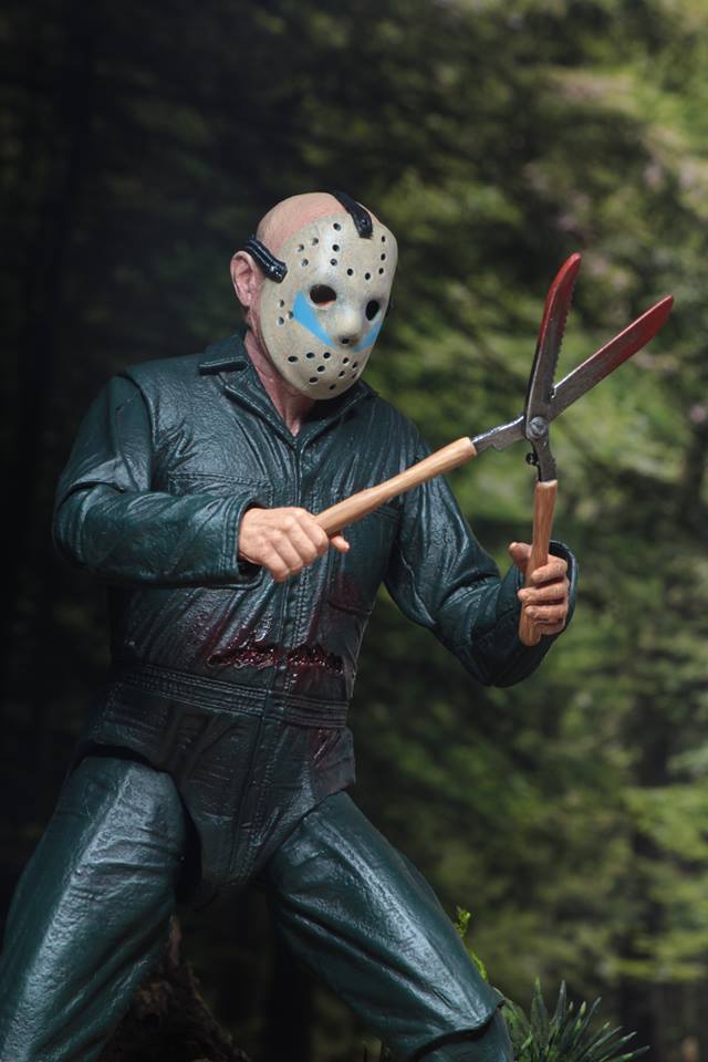 Friday the 13th roy shop burns action figure