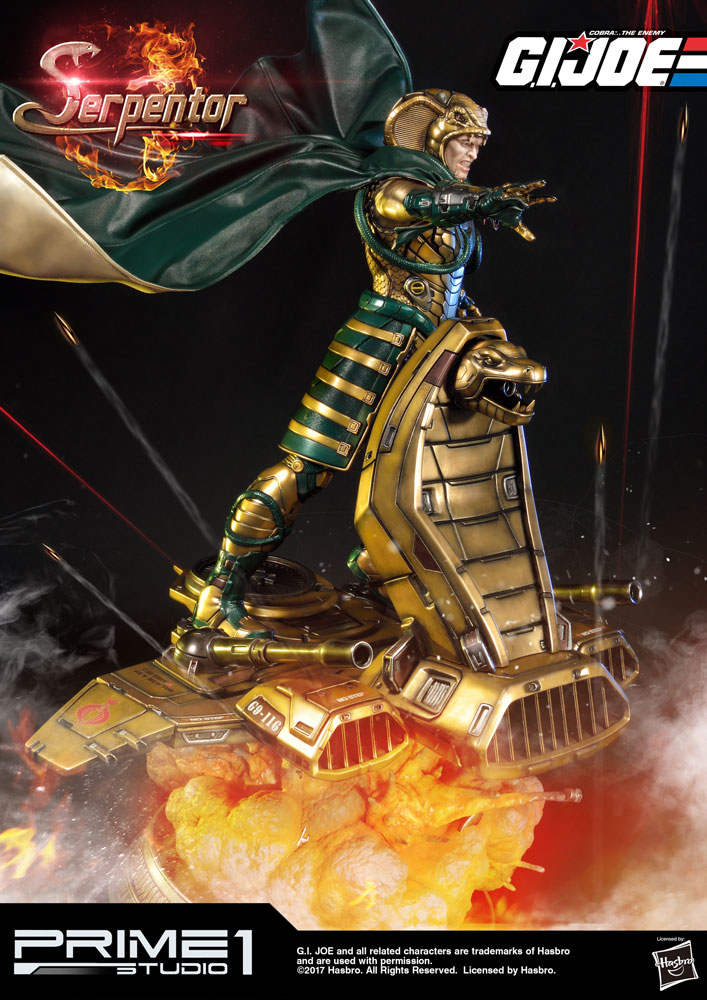 gi joe serpentor statue