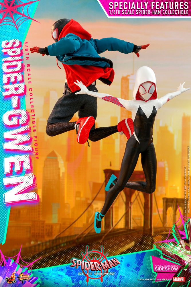 Spider-Gwen Action Figure 1/6 Movie Masterpiece Series, Spider-Man: Into  the Spider-Verse, 27 cm | BlacksBricks