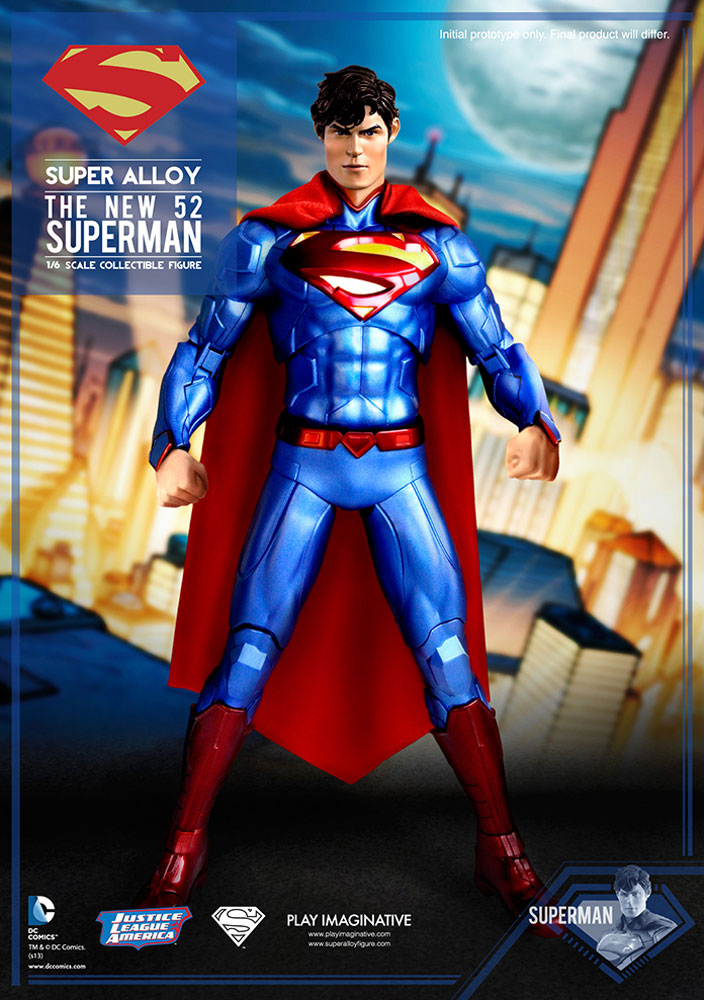 Superman Action Figure Super Alloy 1/6 The New 52, DC Comics, 30 cm ... - Superp1
