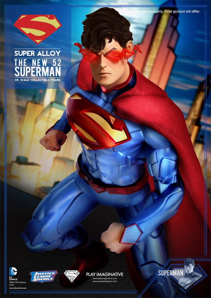 Superman Action Figure Super Alloy 1/6 The New 52, DC Comics, 30 cm ... - Superp4