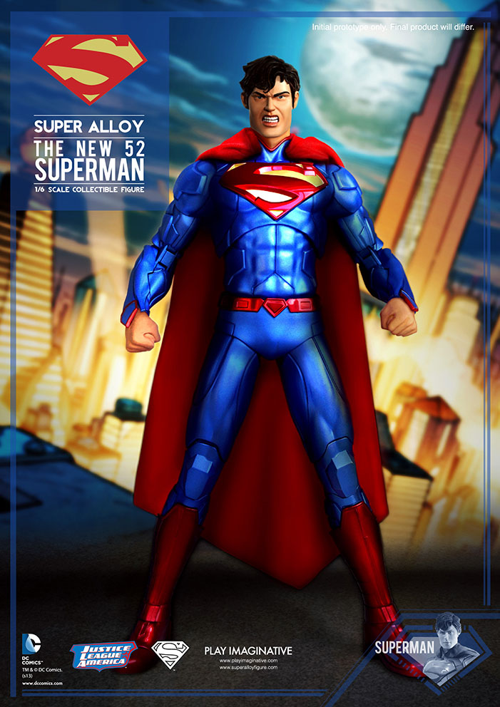 Superman Action Figure Super Alloy 1/6 Event Exclusive, The New 52, DC ... - Superpe2