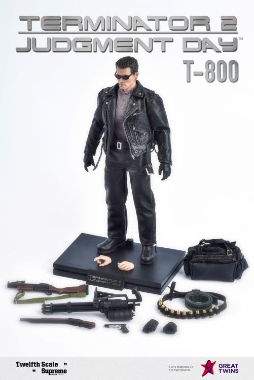 T-800 Action Figure Supreme 1/12, Terminator 2: Judgment Day, 16 