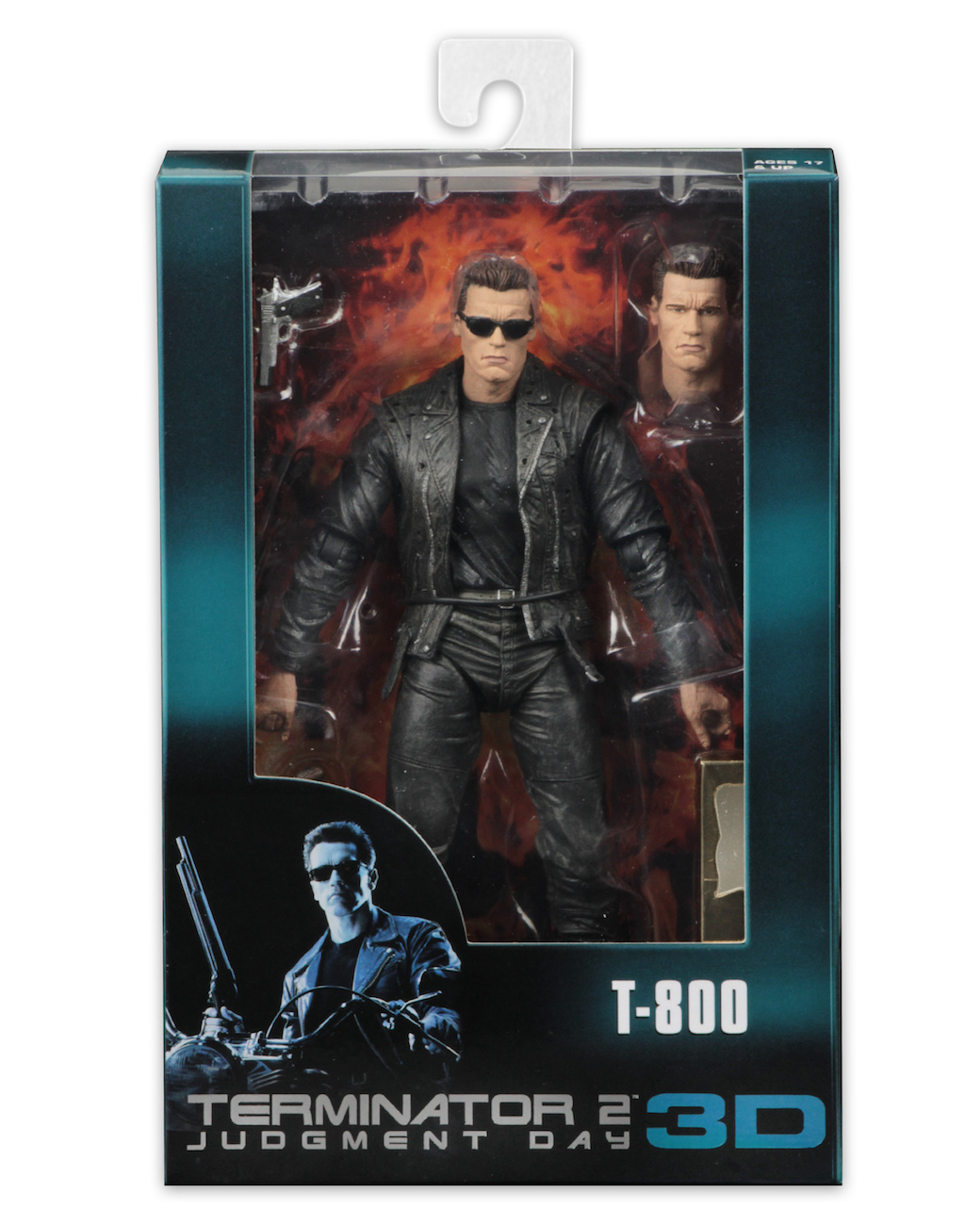 T800 (3D Release) Action Figure 25th Anniversary, Terminator 2: Judgment  Day, 18 cm