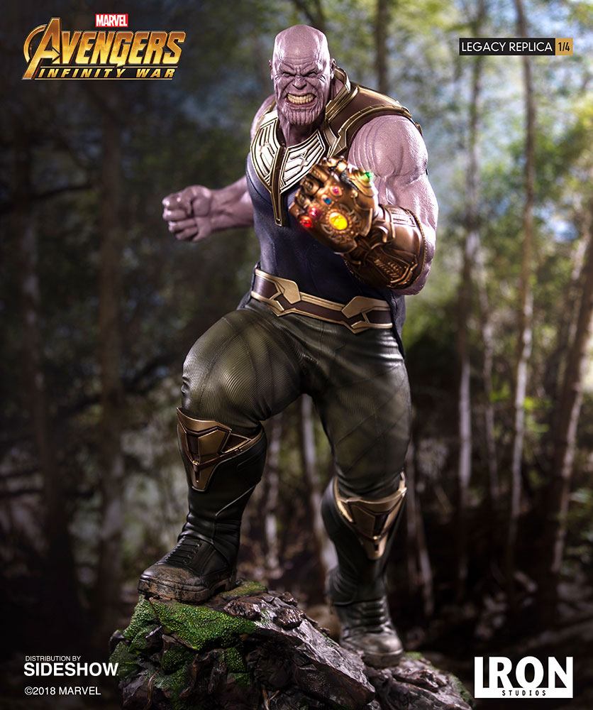 Thanos Statue 1 4 Legacy Replica Avengers Infinity War 72 Cm Blacksbricks