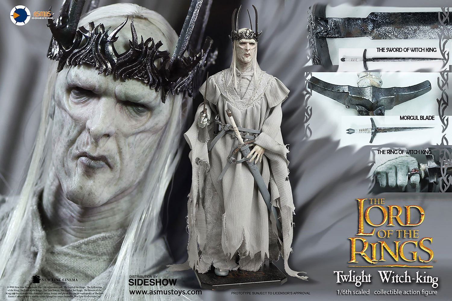 Twilight Witch-King Action Figure 1/6, The Lord of the Rings, 30 cm |  BlacksBricks