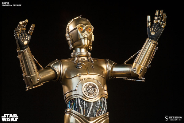 C-3PO Action Figure 1/6 Sideshow, Star Wars: Episode IV, 30 cm