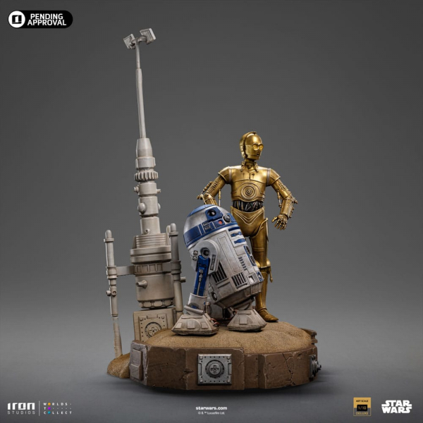 C-3PO & R2-D2 Statue 1/10 Art Scale Deluxe, Star Wars: Episode IV, 31 cm