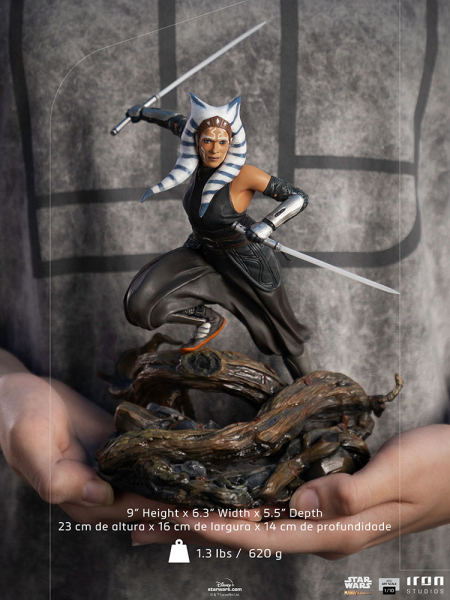 Ahsoka Tano Statue Art Scale 1:10 Battle Diorama Series, Star Wars: The Mandalorian, 23 cm