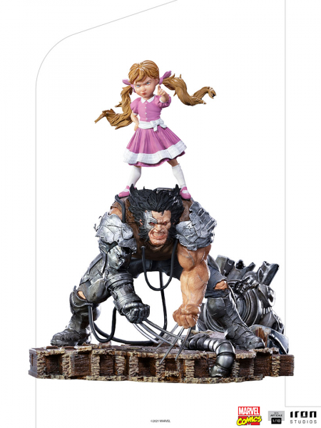 Albert & Elsie-Dee Statue Art Scale 1:10 Battle Diorama Series, X-Men, 21 cm