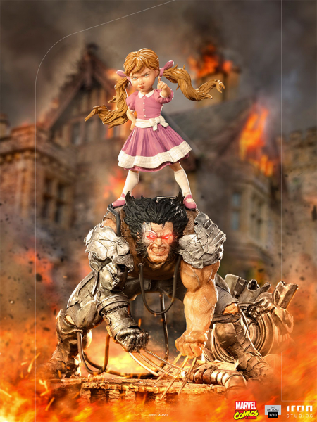 Albert & Elsie-Dee Statue Art Scale 1:10 Battle Diorama Series, X-Men, 21 cm