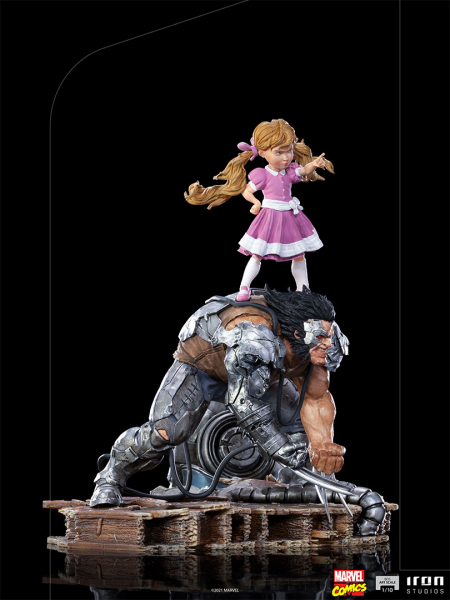 Albert & Elsie-Dee Statue Art Scale 1:10 Battle Diorama Series, X-Men, 21 cm