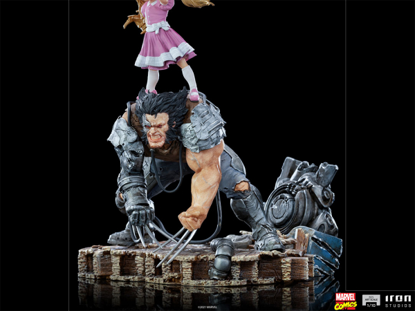 Albert & Elsie-Dee Statue Art Scale 1:10 Battle Diorama Series, X-Men, 21 cm