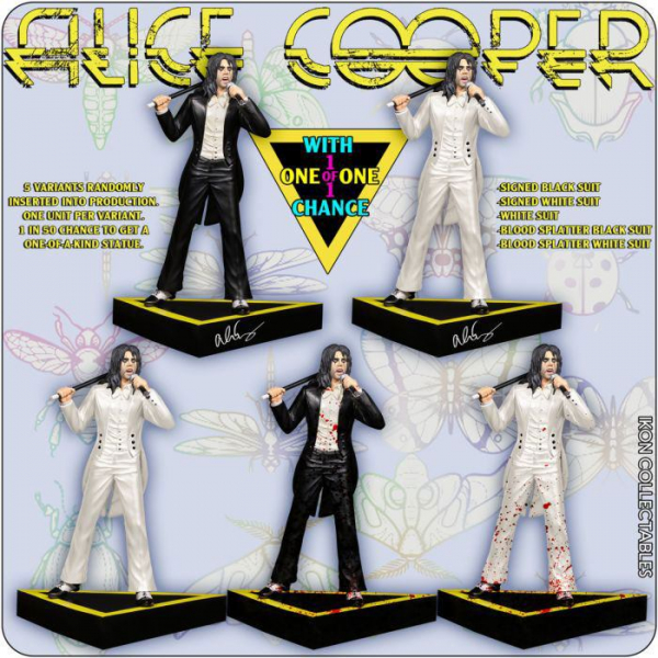 Alice Cooper Statue 1/6 Welcome To My Nightmare Limited Edition, 34 cm