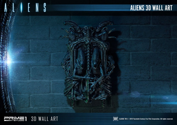 Aliens 3D Wall Art