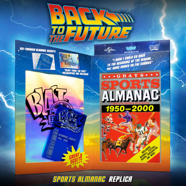 Sports Almanac 1/1 Replica, Back to the Future Part II
