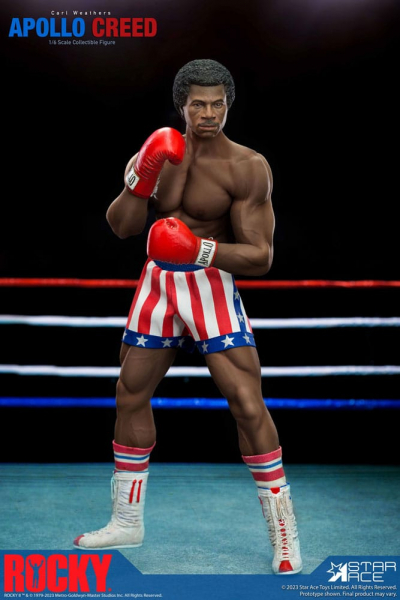 Apollo Creed Action Figure 1/6 Deluxe Version, Rocky, 30 cm