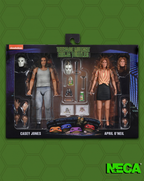 April O'Neil & Casey Jones Action Figure 2-Pack, Teenage Mutant Ninja Turtles, 18 cm