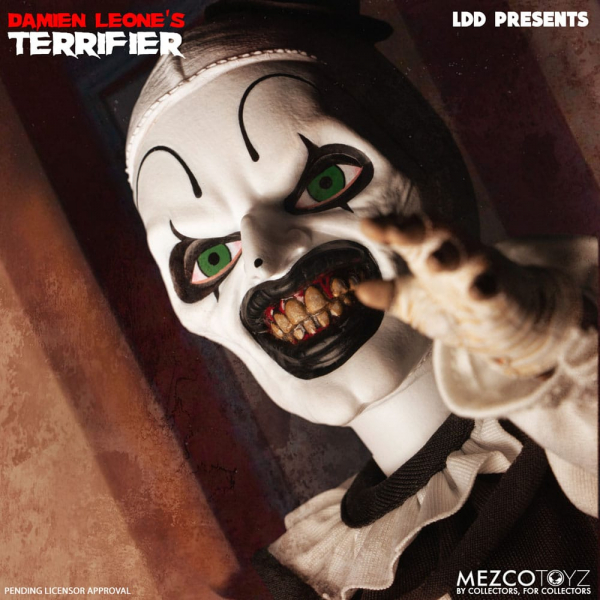 Art the Clown Puppe Living Dead Dolls, Terrifier, 27 cm