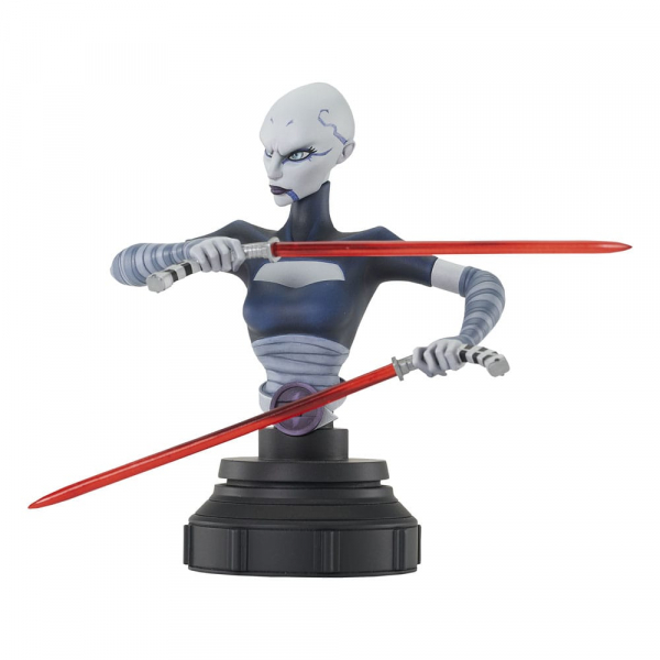 Asajj Ventress Büste 1:7, Star Wars: The Clone Wars, 14 cm