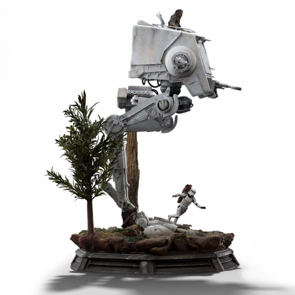 AT-ST & Chewbacca Statue 1:20 Demi Art Scale, Star Wars: Episode VI, 53 cm