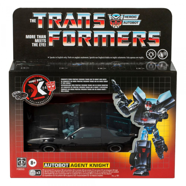 Autobot Agent Knight Action Figure, Transformers x Knight Rider, 17 cm