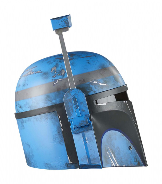 Axe Woves Elektronischer Helm Black Series 1:1 Replik, Star Wars: The Mandalorian